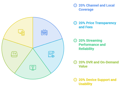 Select Best Sling TV Alternatives