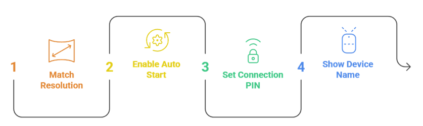 Change Airscreen Settings
