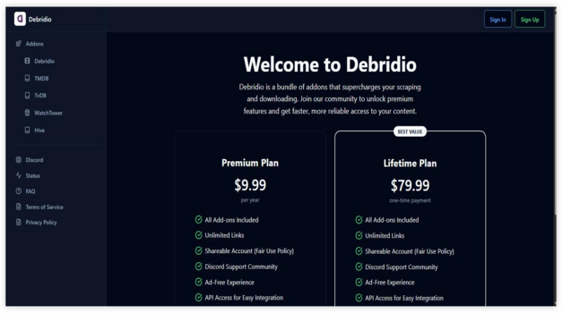 Debridio