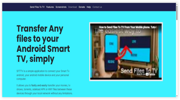 Send Files to TV