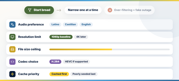 Language Quality Result Order