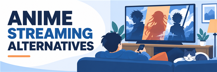 Best 4Anime alternatives shown as legal anime streaming on television